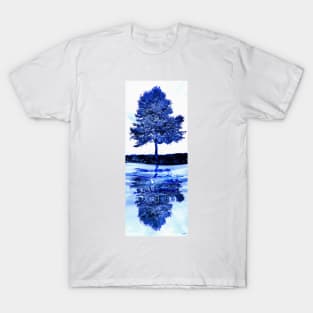 Blue Tree Reflections T-Shirt